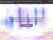 Tablet Screenshot of ekklesia.lt